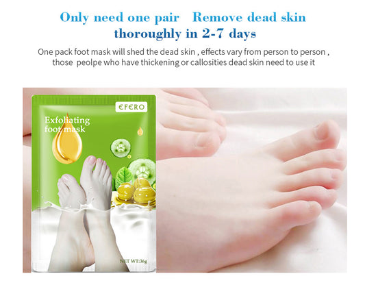 Exfoliating Foot Mask – Foot SPA Pedicure Peeling Socks