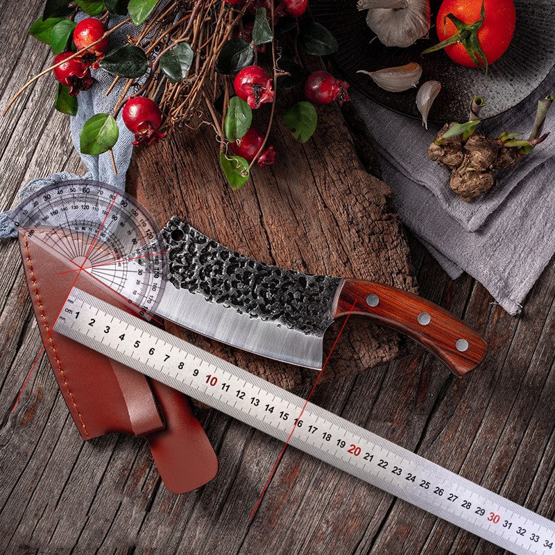 Stainless Steel Forged Hammer Tactical Kitchen Knife - MCD87 Professional Chef Knife | Havenora
