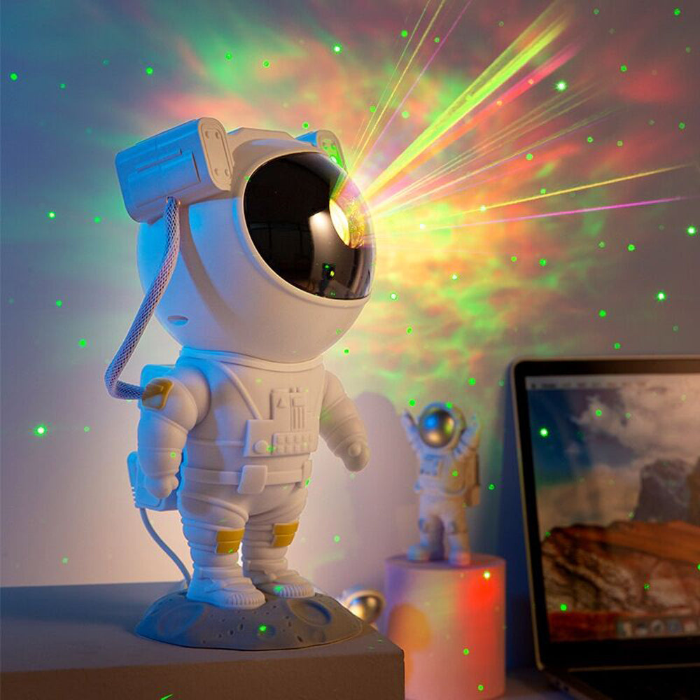 Astronaut Galaxy Starry Sky Projector - LED Nightlight Atmosphere Lamp | Havenora