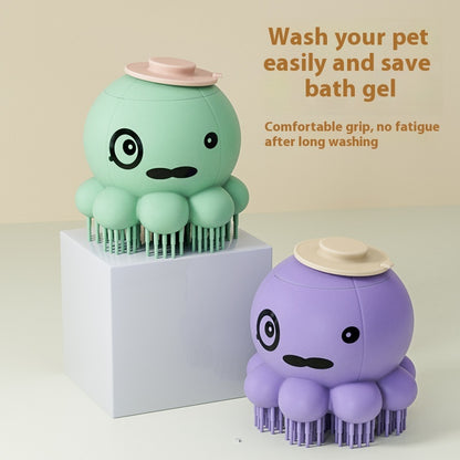 Pet Shower Brush - Silicone Bath Massage Comb for Dogs | Havenora
