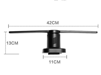 3D Holographic Projector 42cm - LED Hologram Display Fan for Retail & Events | Havenora