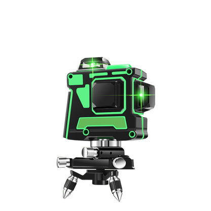 Green Light 12-Line Laser Level - Automatic Leveling 3D Professional Tool. Havenora
