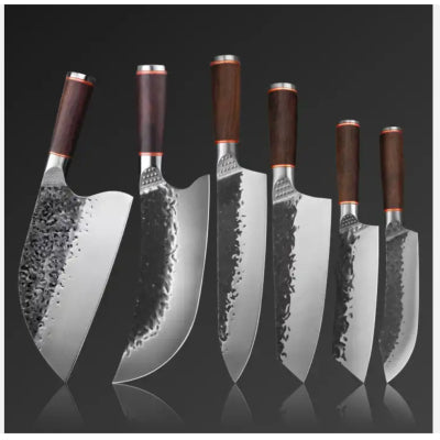 Forged Hammer Pattern Cutting Tool - Professional Stainless Steel Chef Knife | Havenora