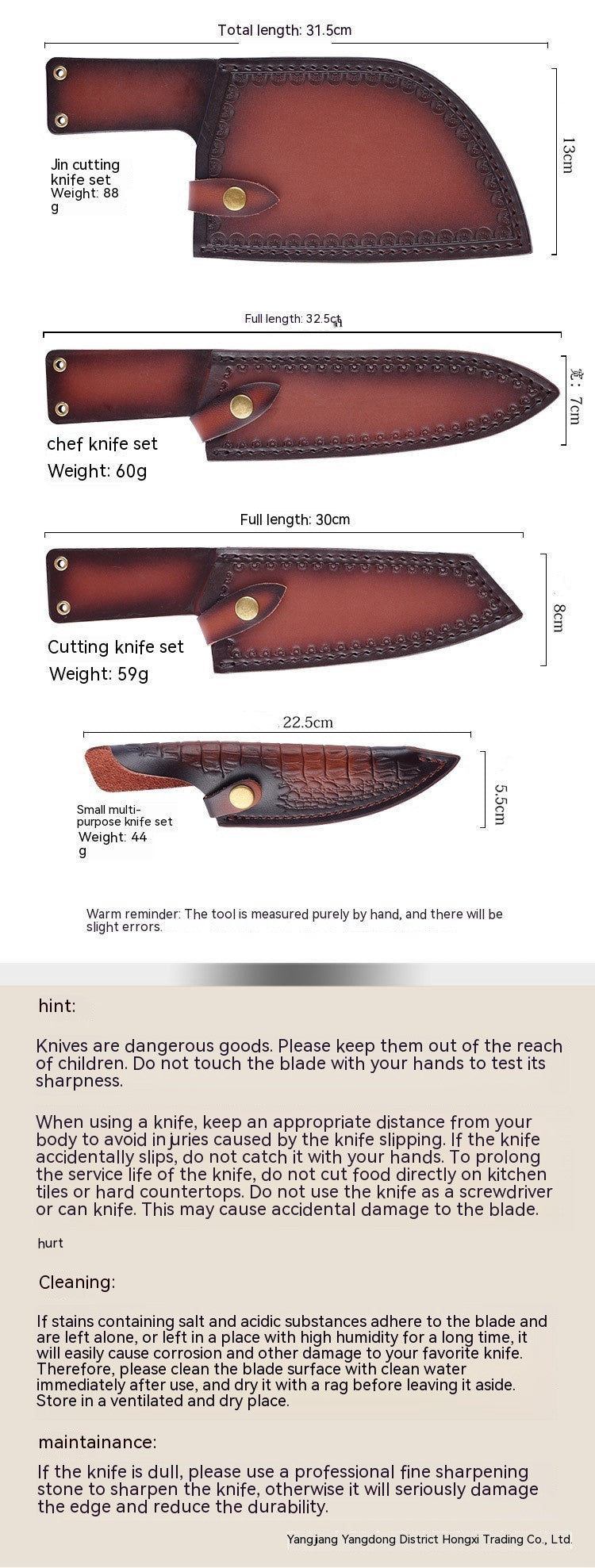 Forged Hammer Pattern Cutting Tool - Professional Stainless Steel Chef Knife | Havenora