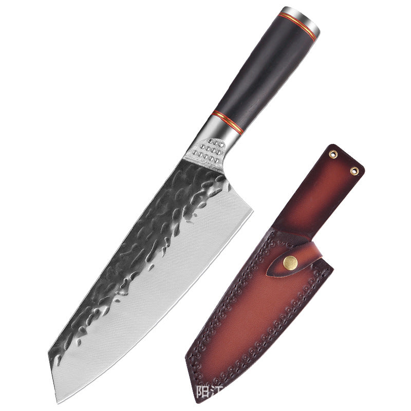 Forged Hammer Pattern Cutting Tool - Professional Stainless Steel Chef Knife | Havenora