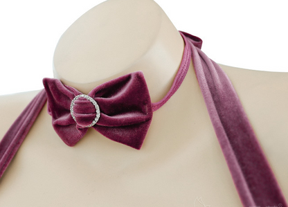 Fashion Purple One-Piece Lingerie Set - 5-Piece Jumpsuit with Accessories | Havenora