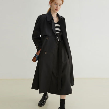 New Mid-length Trench Coat For Women - Havenora