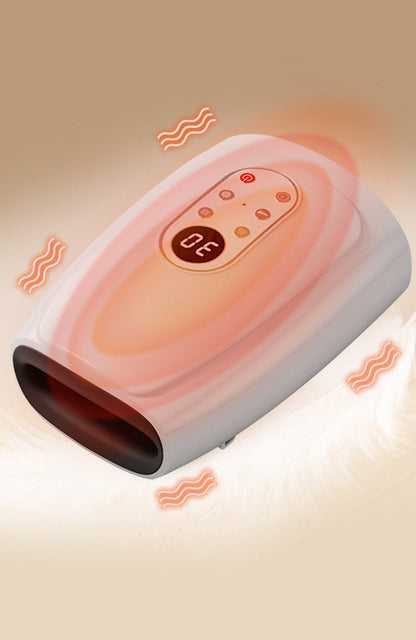 Electric Hand Massager - Finger Wrist Joint Airbag Kneading Hot Compress Physiotherapy. Havenora