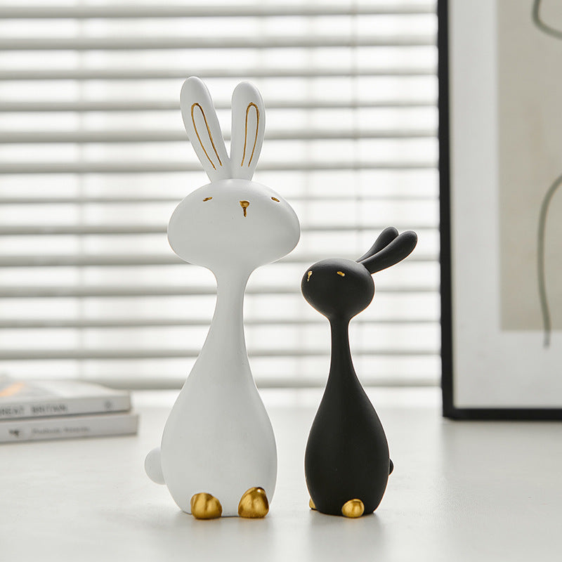Advanced Simple Modern Rabbit Small Ornaments