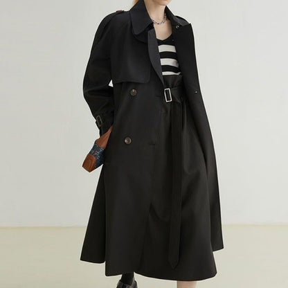 New Mid-length Trench Coat For Women - Havenora