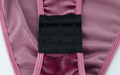 Fashion Purple One-Piece Lingerie Set - 5-Piece Jumpsuit with Accessories | Havenora