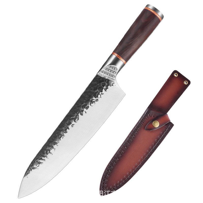 Forged Hammer Pattern Cutting Tool - Professional Stainless Steel Chef Knife | Havenora