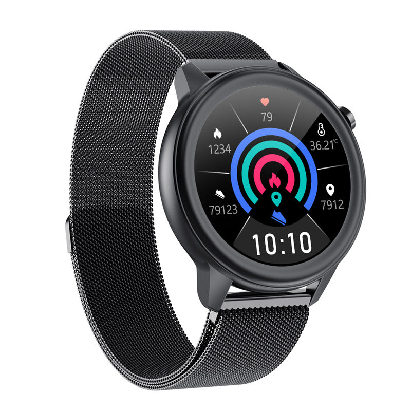 E80 Smart Temperature Watch – ECG + PPG Health Monitoring Smartwatch Havenora™