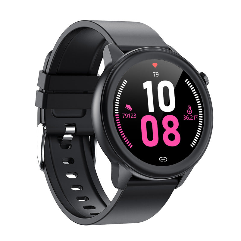 E80 Smart Temperature Watch – ECG + PPG Health Monitoring Smartwatch Havenora™
