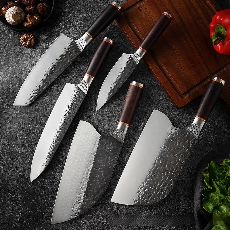 Forged Hammer Pattern Cutting Tool - Professional Stainless Steel Chef Knife | Havenora