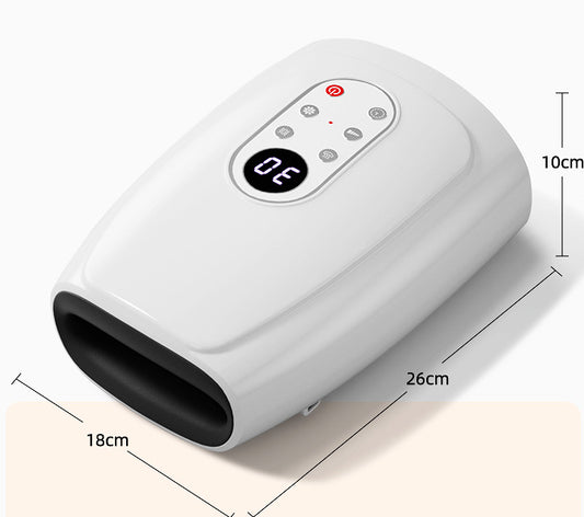 Electric Hand Massager - Finger Wrist Joint Airbag Kneading Hot Compress Physiotherapy. Havenora