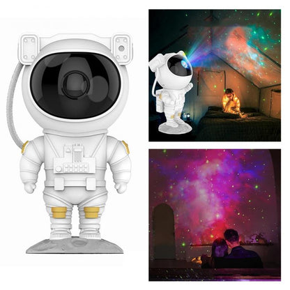 Astronaut Galaxy Starry Sky Projector - LED Nightlight Atmosphere Lamp | Havenora