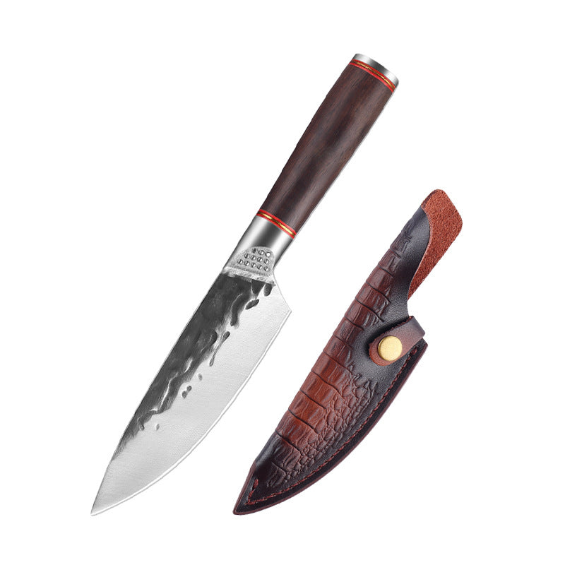 Forged Hammer Pattern Cutting Tool - Professional Stainless Steel Chef Knife | Havenora