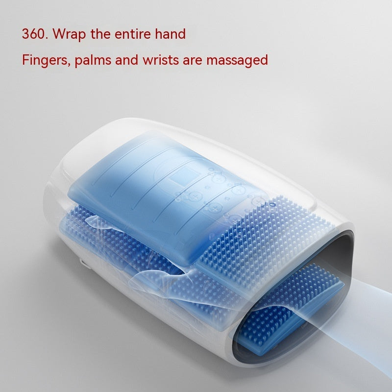 Electric Hand Massager - Finger Wrist Joint Airbag Kneading Hot Compress Physiotherapy. Havenora